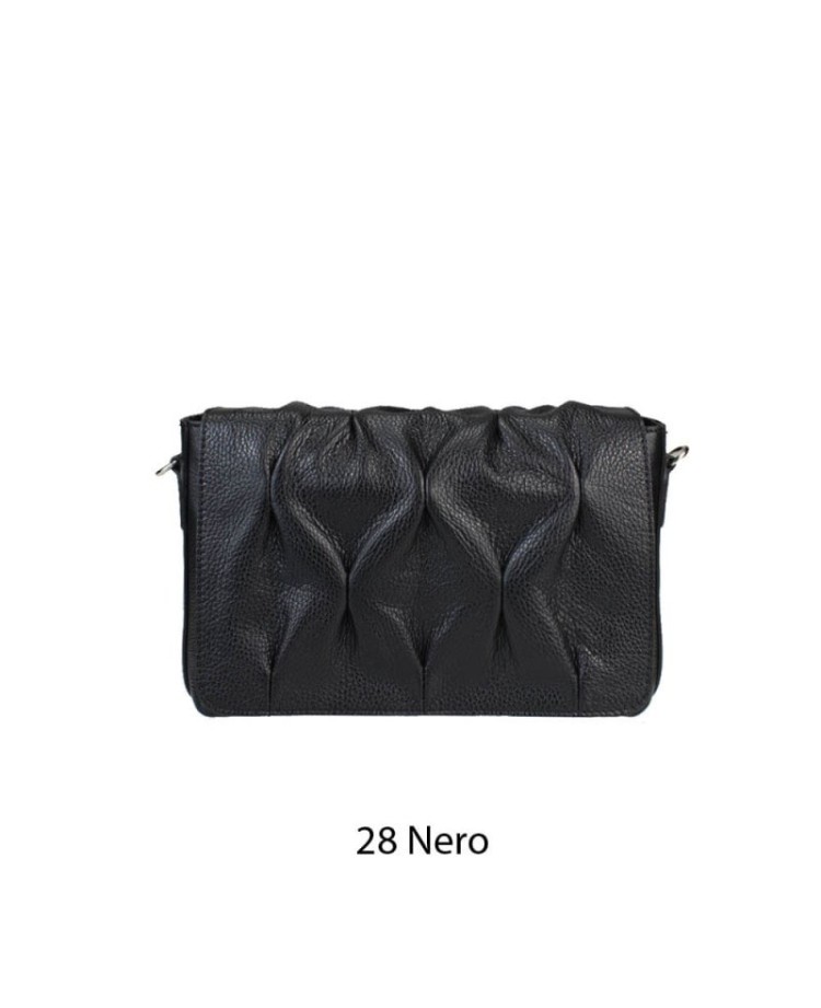 Borsa in pelle elegante con tracolla regolabile - 30x20x9 cm