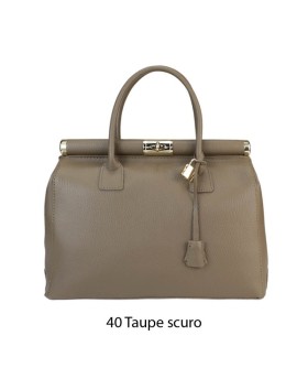 Borsa elegante in pelle per uso quotidiano - 34x25x16 cm