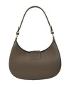 Fashionable and convenient genuine leather crescent-shaped bag