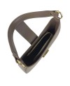 Fashionable and convenient genuine leather crescent-shaped bag