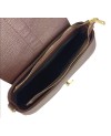 Elegant and versatile genuine leather crossbody bag with a wide range