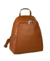 Fashionable Genuine Leather Backpack - Spacious and Comfortable