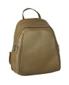 Fashionable Genuine Leather Backpack - Spacious and Comfortable