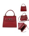 Hermès-Style Leather Bag: Italian Elegance for Any Occasion