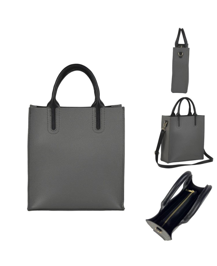 Leather Shopper Bag: Italian Elegance and Practicality