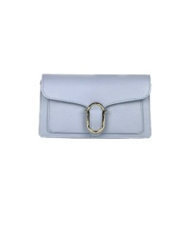 Elegant Rectangular Bag with Buckle and Adjustable Straps